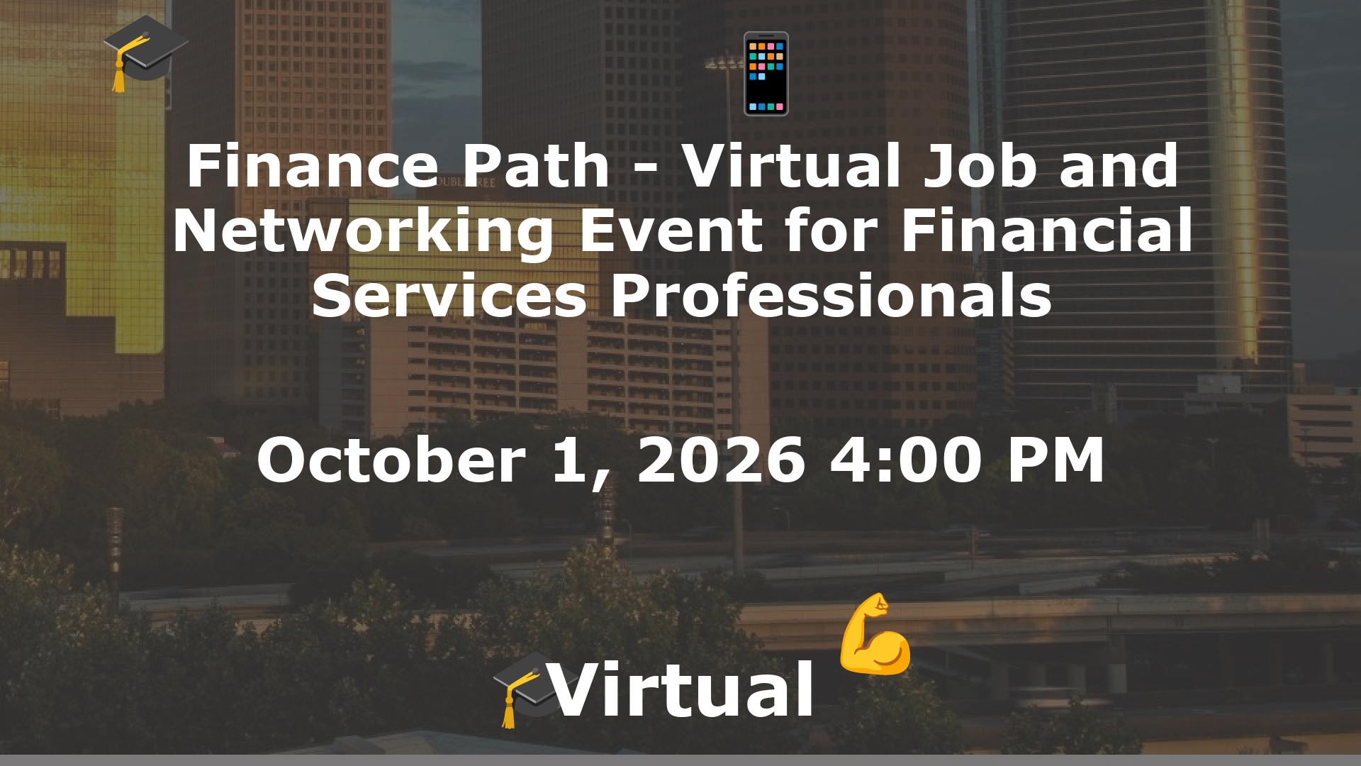 Finance Path - Virtual Job and Networking Event for Financial Services Professionals event image